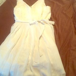 Baby doll style semi formal